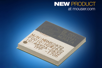 貿(mào)澤電子開售Murata基于nRF52的WSM-BL241藍(lán)牙5模塊，助力無線通信與外部設(shè)備連接